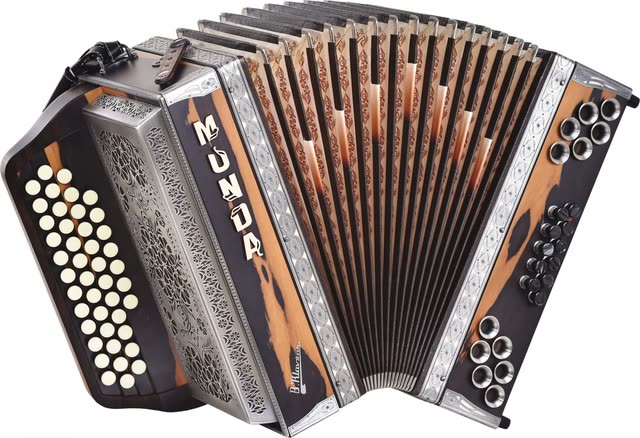 Prava harmonika MUNDA Cocobolo